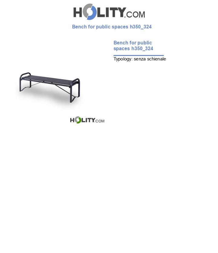 Bench for public spaces h350_324