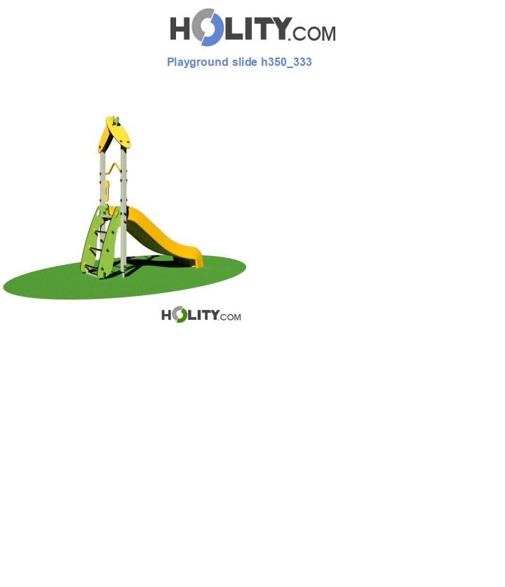 Playground slide h350_333