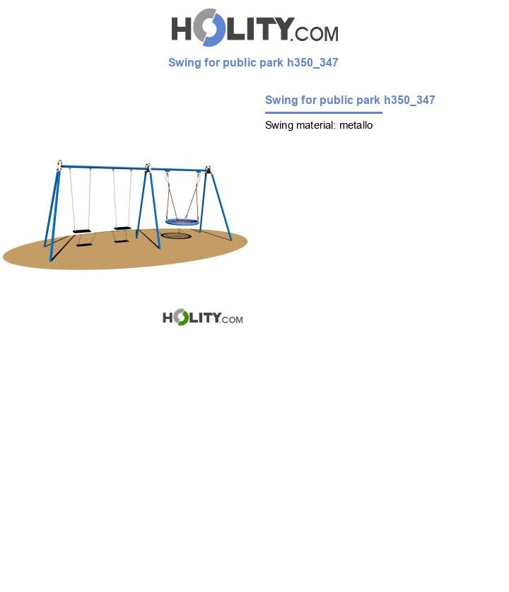 Swing for public park h350_347