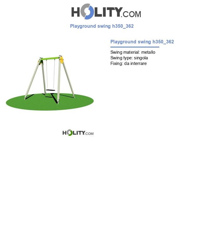 Playground swing h350_362