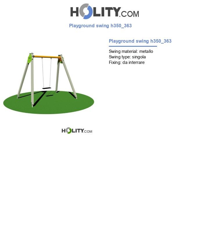 Playground swing h350_363