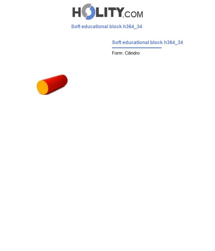 Soft educational block h364_34