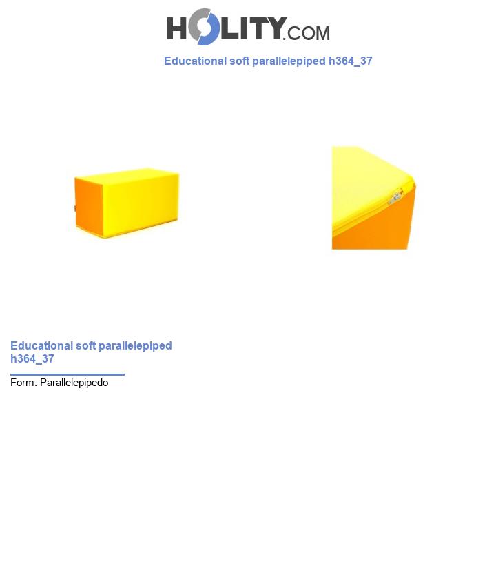 Educational soft parallelepiped h364_37
