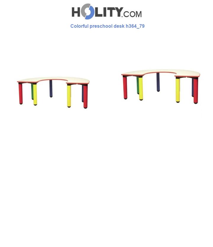 Colorful preschool desk h364_79