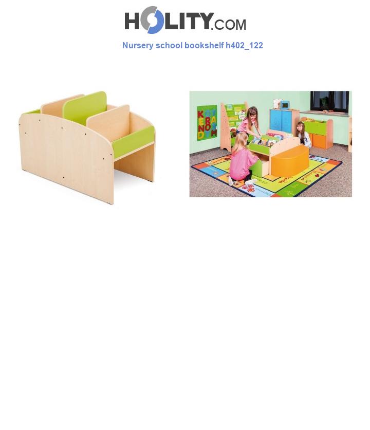 Nursery school bookshelf h402_122