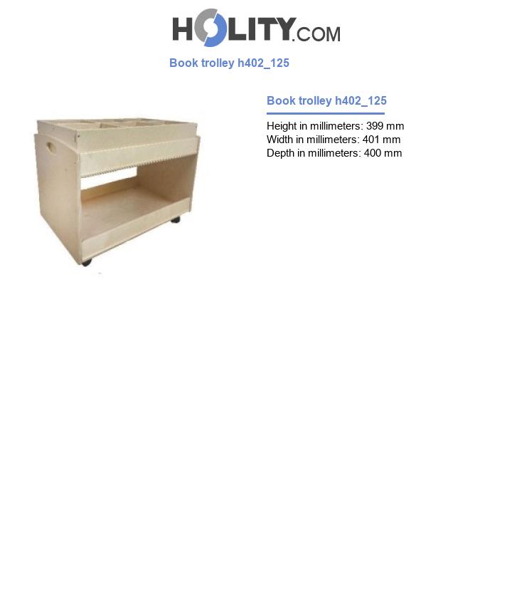 Book trolley h402_125