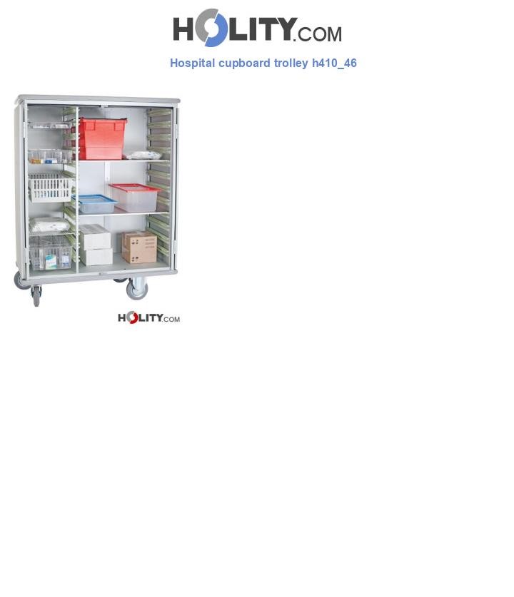 Hospital cupboard trolley h410_46