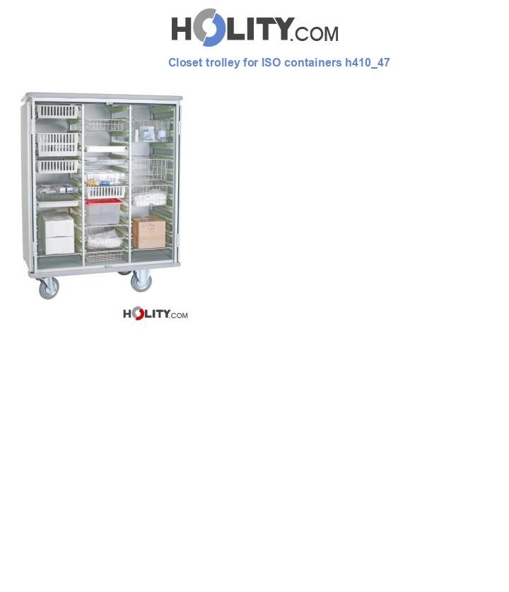 Closet trolley for ISO containers h410_47