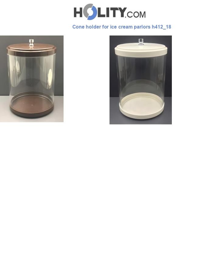 Cone holder for ice cream parlors h412_18