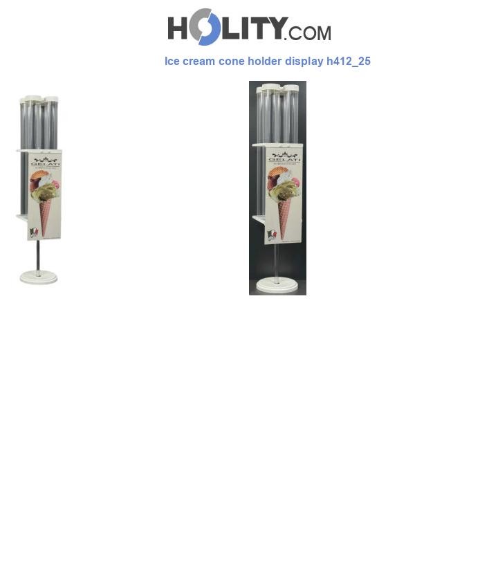 Ice cream cone holder display h412_25