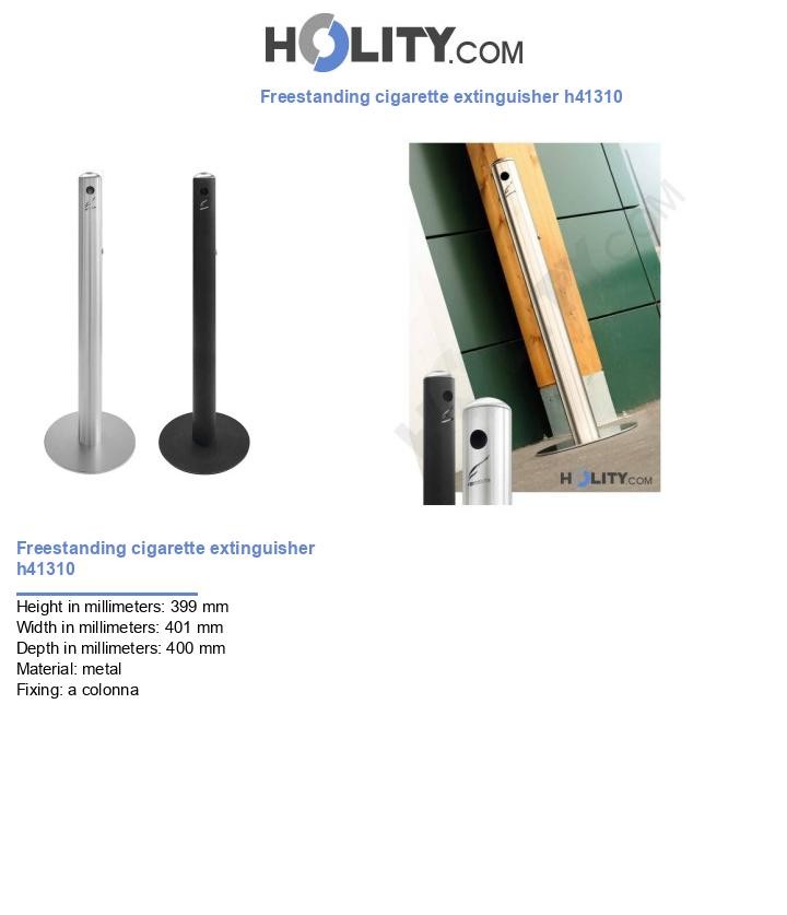 Freestanding cigarette extinguisher h41310