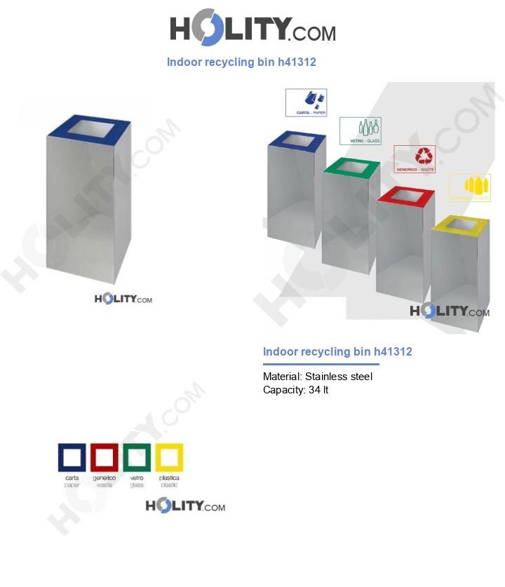 Indoor recycling bin h41312