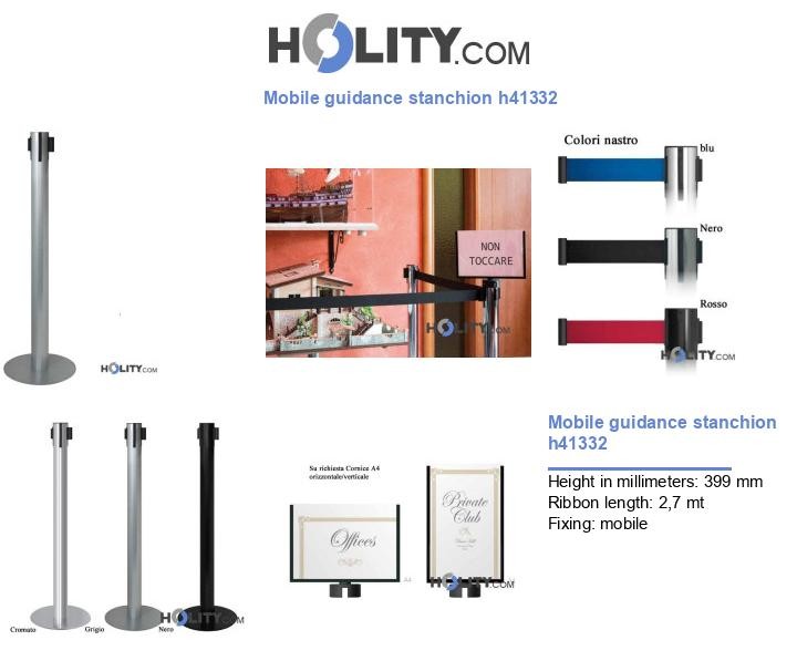 Mobile guidance stanchion h41332