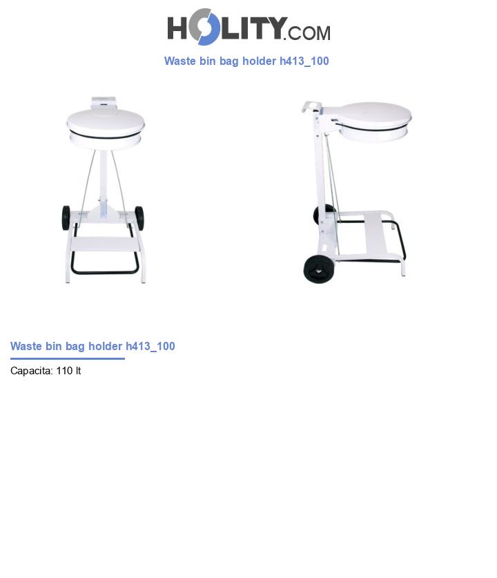 Waste bin bag holder h413_100