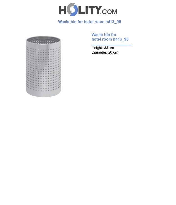 Waste bin for hotel room h413_96