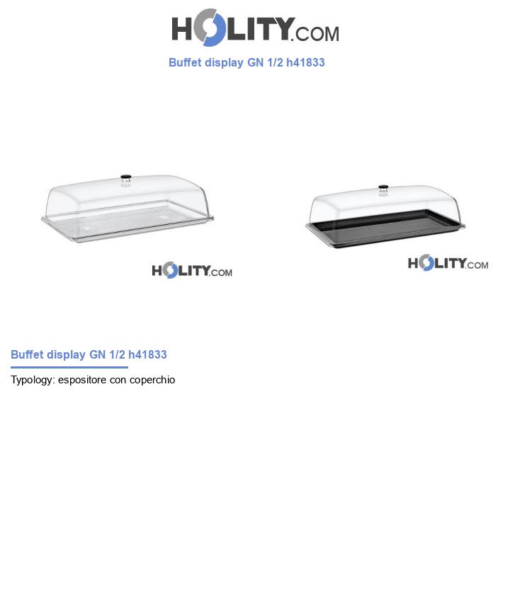Buffet display GN 1/2 h41833