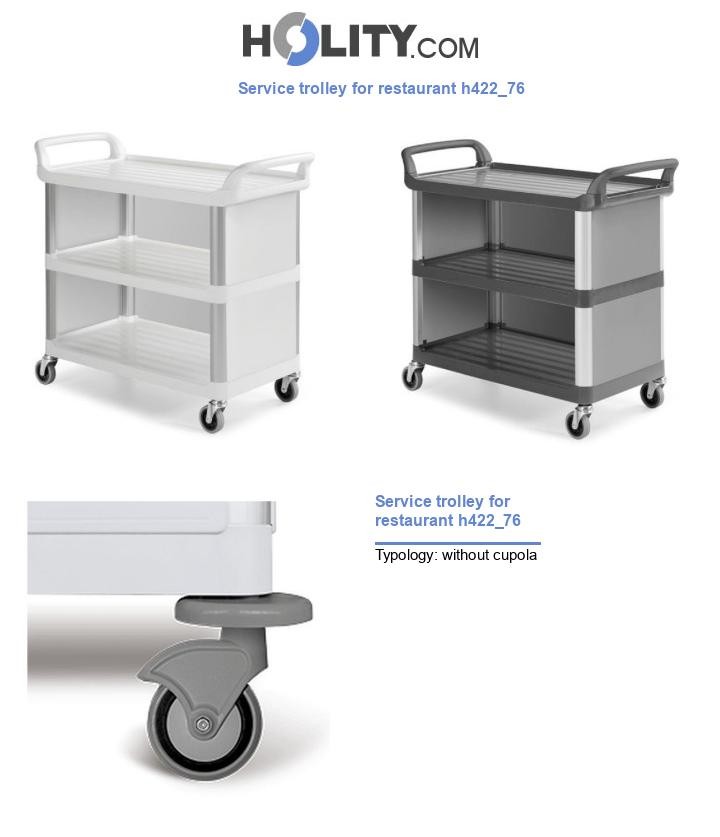 Service trolley for restaurant h422_76