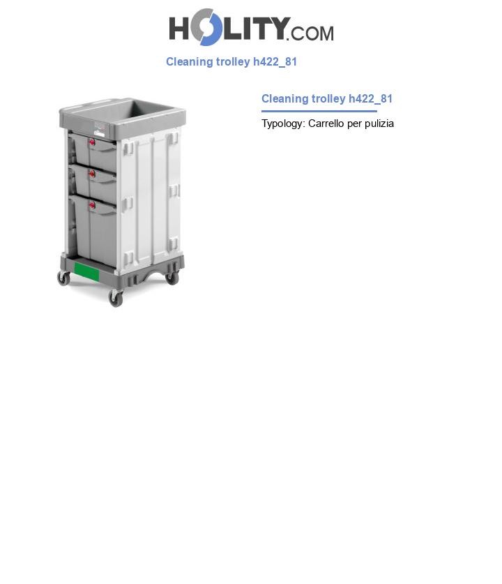 Cleaning trolley h422_81