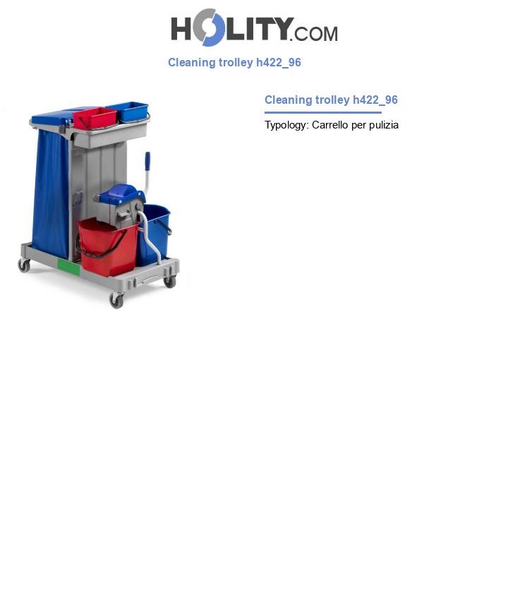 Cleaning trolley h422_96
