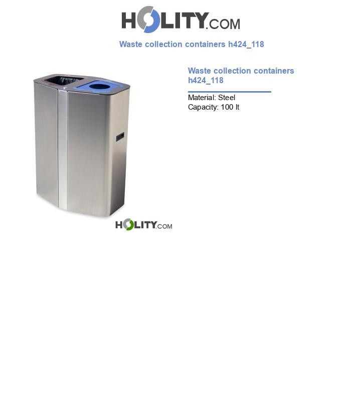 Waste collection containers h424_118