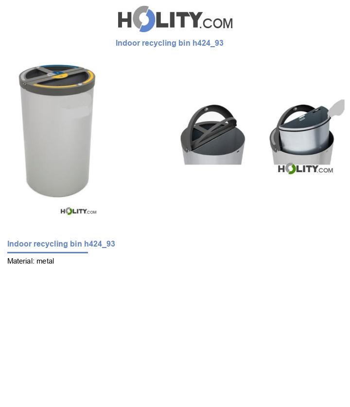 Indoor recycling bin h424_93