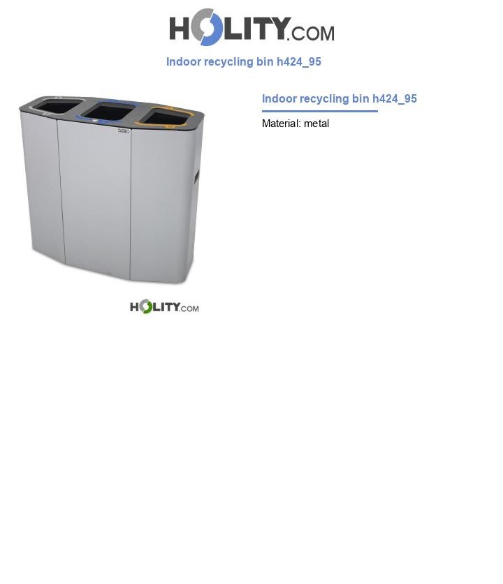 Indoor recycling bin h424_95