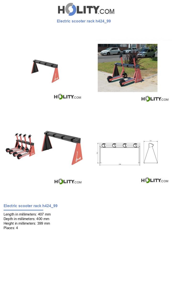 Electric scooter rack h424_99