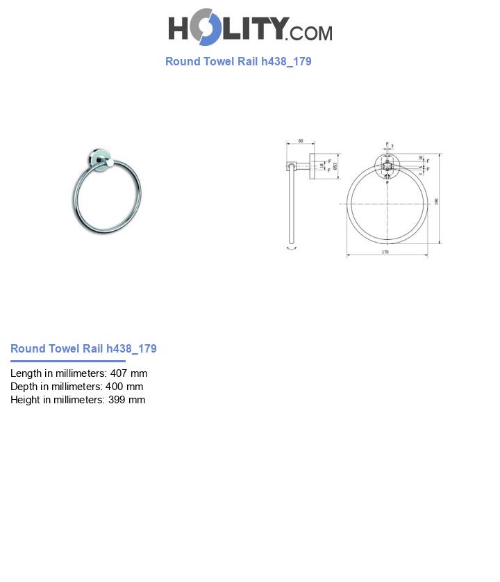 Round Towel Rail h438_179