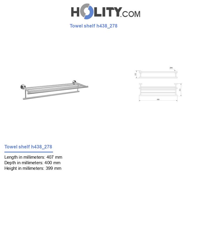 Towel shelf h438_278