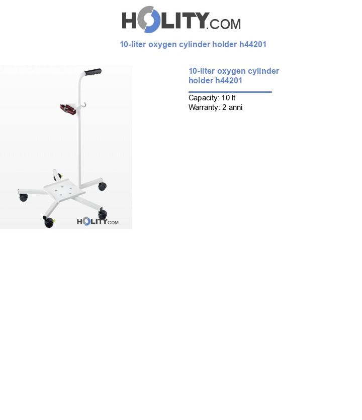 10-liter oxygen cylinder holder h44201