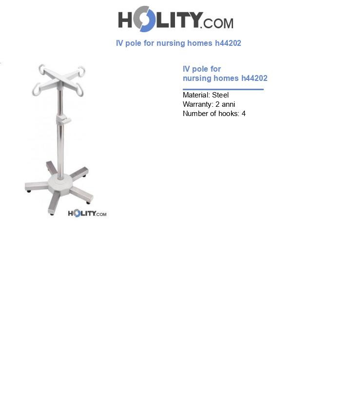 IV pole for nursing homes h44202