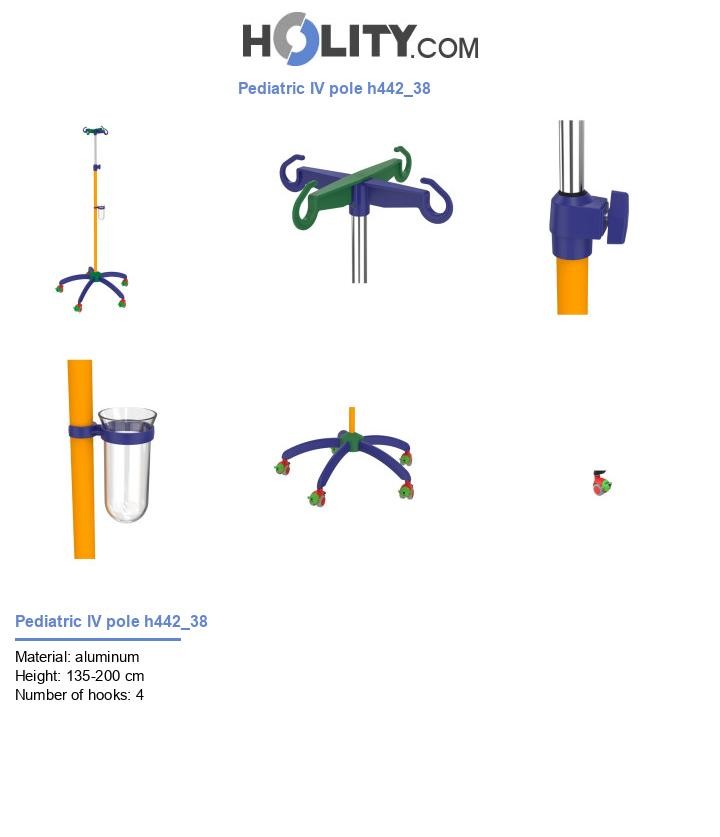 Pediatric IV pole h442_38