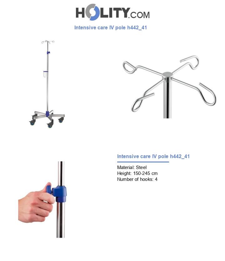 Intensive care IV pole h442_41