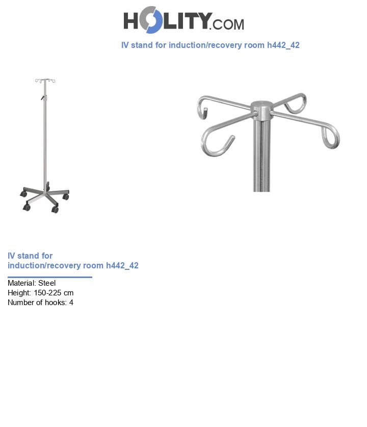 IV stand for induction/recovery room h442_42