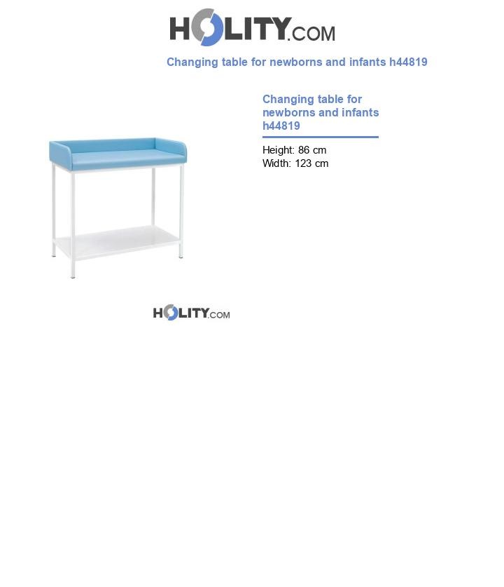 Changing table for newborns and infants h44819