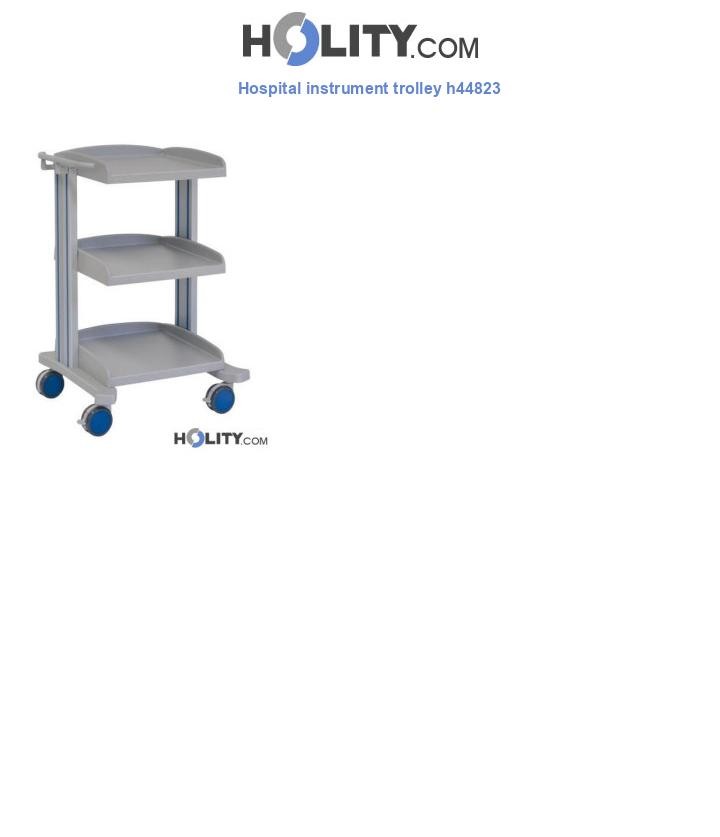 Hospital instrument trolley h44823