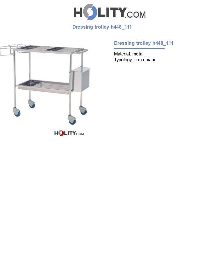 Dressing trolley h448_111