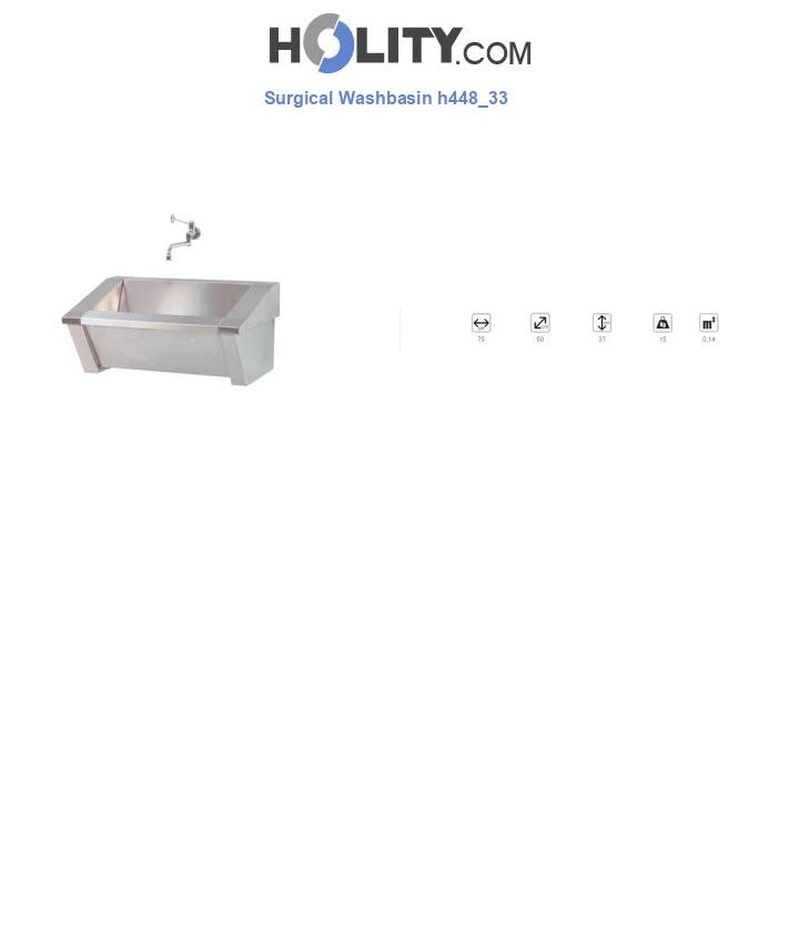 Surgical Washbasin h448_33