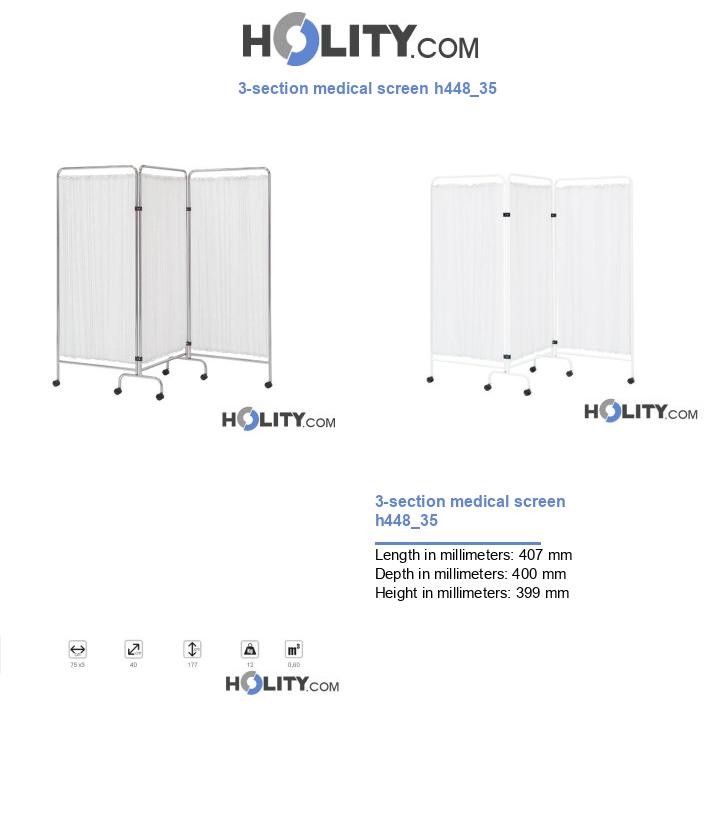 3-section medical screen h448_35