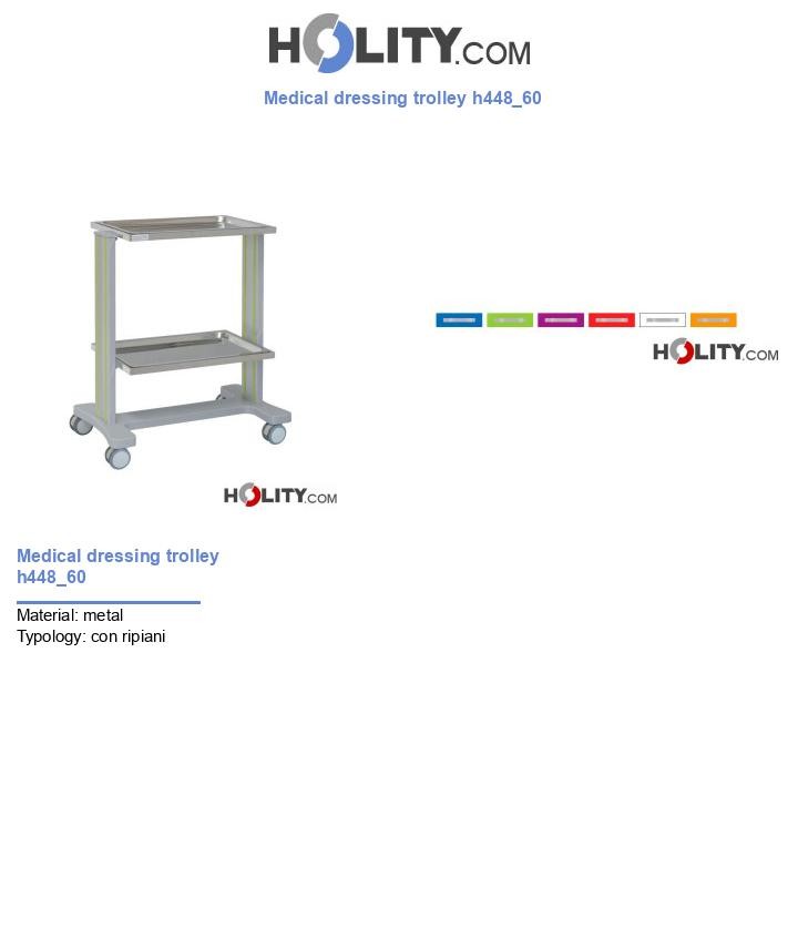 Medical dressing trolley h448_60