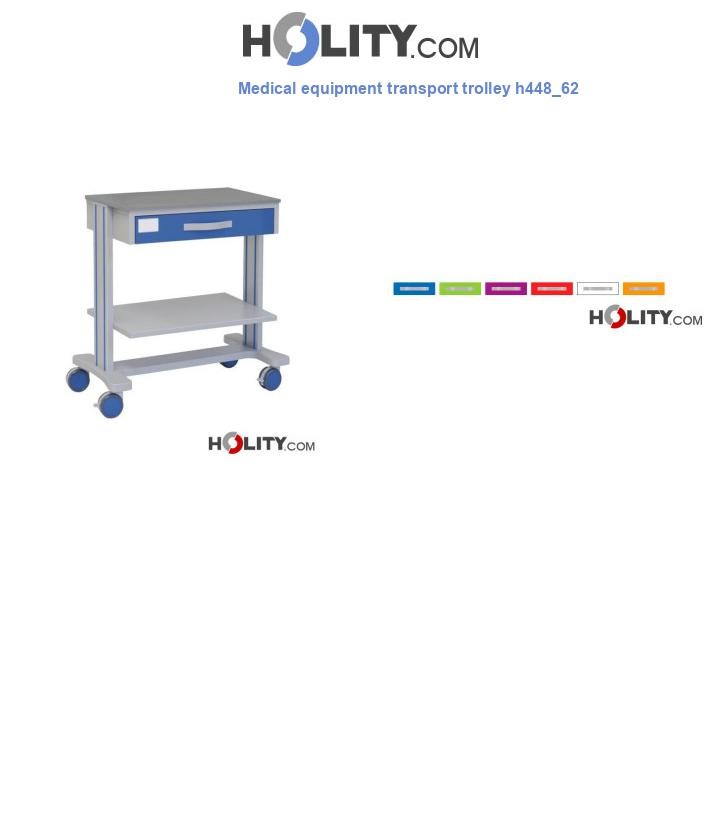 Medical equipment transport trolley h448_62