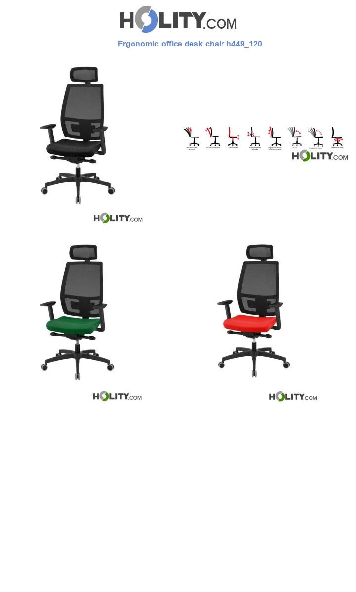 Ergonomic office desk chair h449_120