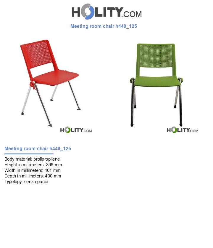 Meeting room chair h449_125