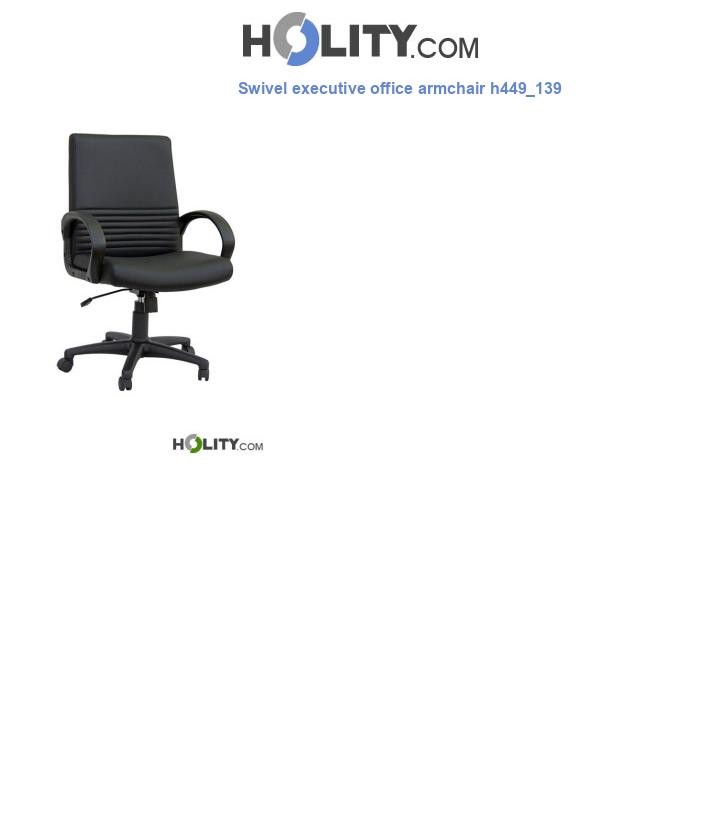 Swivel executive office armchair h449_139