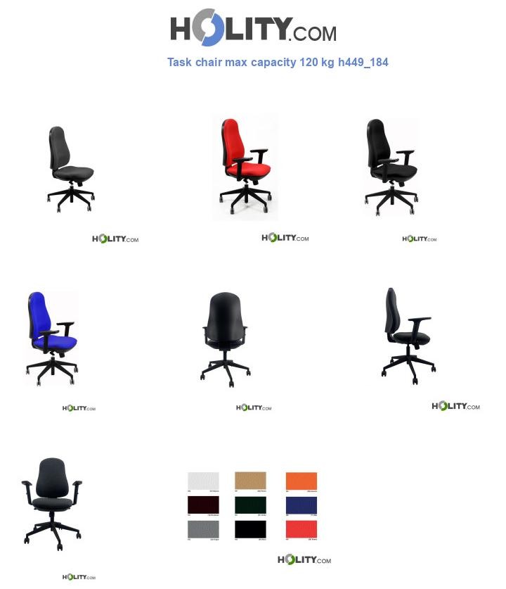 Task chair max capacity 120 kg h449_184