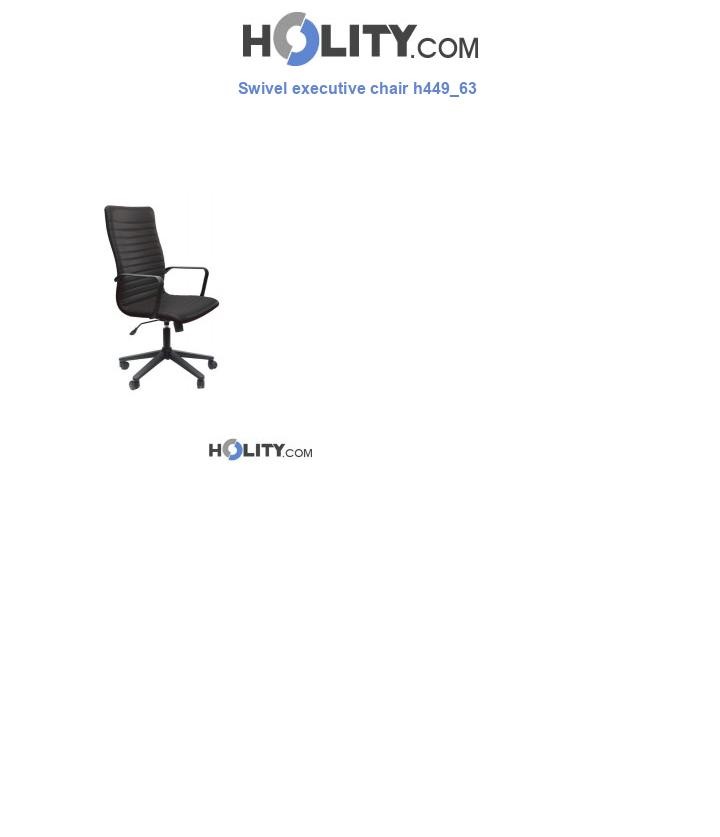 Swivel executive chair h449_63