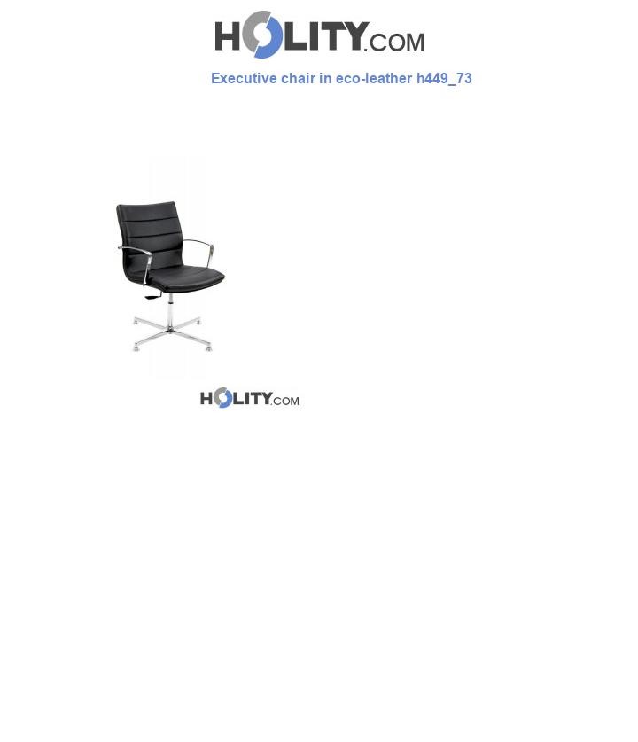 Executive chair in eco-leather h449_73