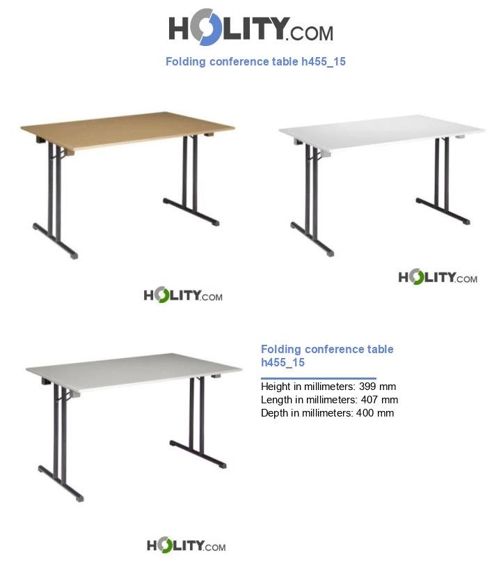 Folding conference table h455_15