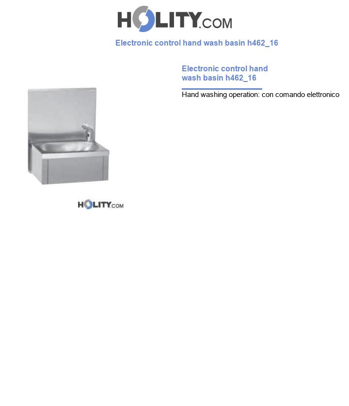 Electronic control hand wash basin h462_16