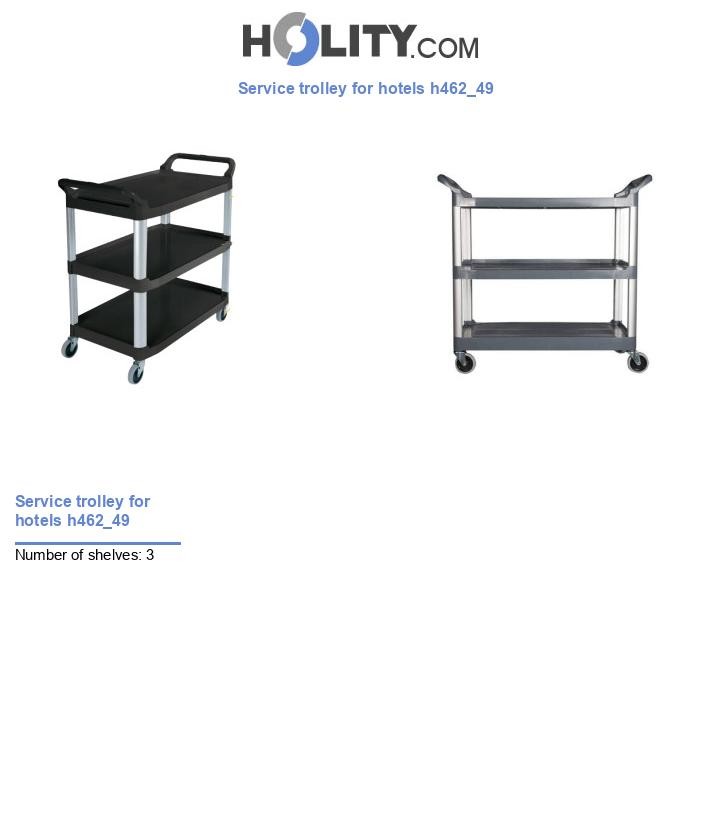Service trolley for hotels h462_49